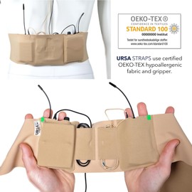 URSA Waist Strap - Double Pouch (Beige, Small Waist)