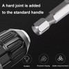 8mm Screwdriver Nut Driver Bit 1/4" Hex Shank 150mm Nut