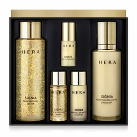 Hera Signia Water Emulsion Basic Skin Care 2-piece Gift Set / 헤라 시그니아 워터 에멀젼 기초스킨케어 2종 기프트세트