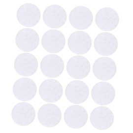 DOITOOL 200pcs Cotton Filters Replacement Round Cotton Pads Facial Vacuum Filters Made of