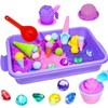 Bbiamsleep Ice Cream Sensory Bin, 61 Pcs Ice Cream Sensory
