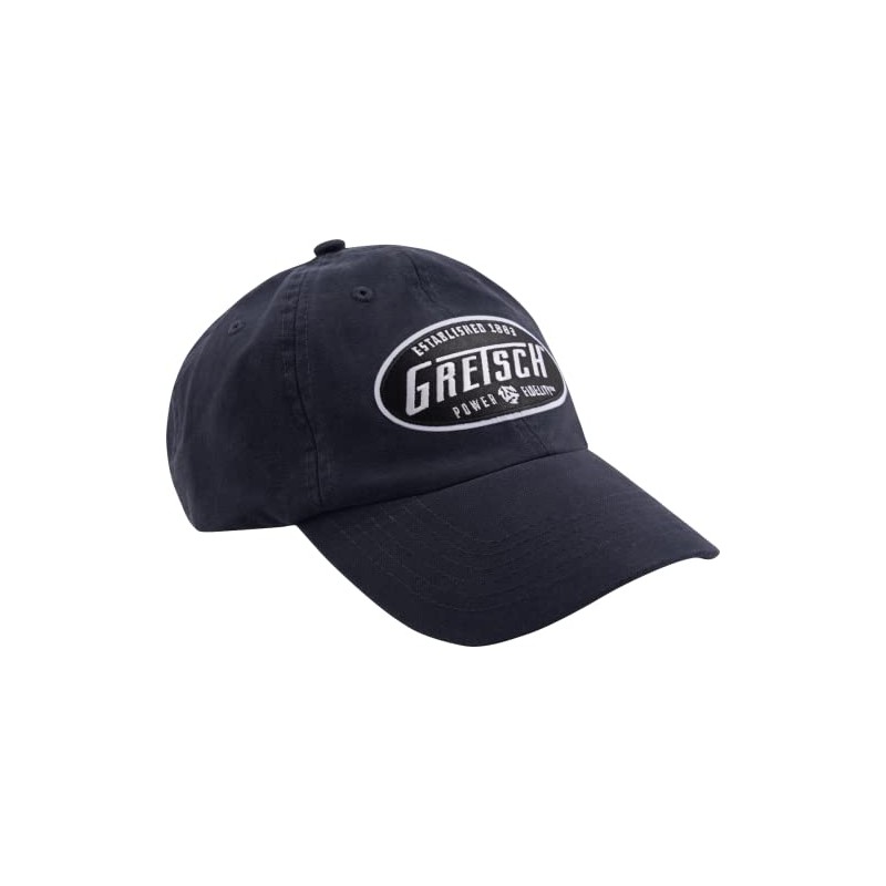 Gretsch® Patch Hat Baseball Cap for Musicians Black