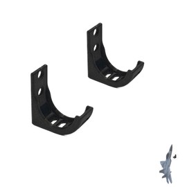 XINGBIRDS Wall Mount for RC Plane, Black Wall Hanger for Car or Plane Wheels Within 25mm.