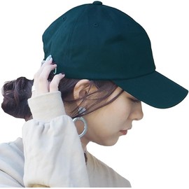 Hanahana15 Cap, Men's, Women's, Deep, Light Blocking, 100% UV Reduction, 99% UV Cotton, Large, Simple, Spring, Summer, Autumn, Winter, Stylish, 100% Cotton, Plain, Clean Hat, Large Women Men (Glossy),