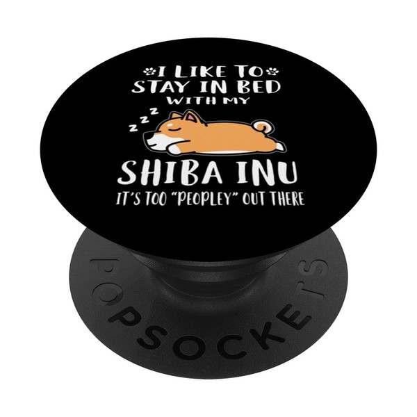 Stay In Bed With My Shiba Inu Dog Funny Puppy
