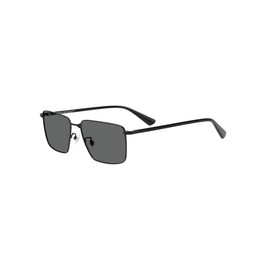 Zof Wellington Sunglasses (Black (Matte), Polarized Function, Polarized, Nose Pad, Anti-Slip, UV Protection, Over 99.9% Rate, Men's, Unisex, Driving, Fishing, Fashion [ZD242G01_14F1 ZD242G01-14F1] [57□15-140]