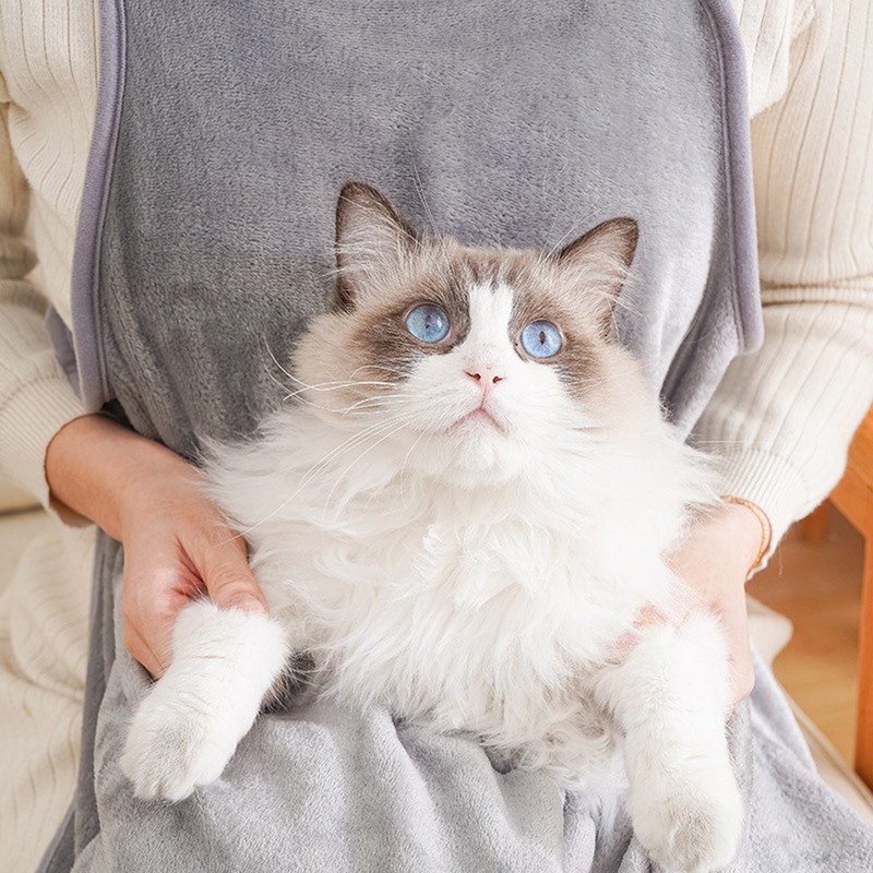 Cat Carrier Apron Soft Breathable Adjustable Cute Front Pet Sling