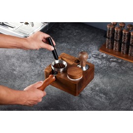 Teyearlife 51mm bottomless portafilter 3 ear for EC680 EC685 EC885 and ECF01 Include 304 Stainless Steel Filter Basket.perfect for espresso enthusiasts and family baristas