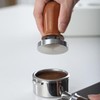 Coffee Tamper Set with Calibrated Spring Loaded Tamper 51mm, Espresso