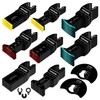 TOPOARC 60 PCS Oscillating Tool Blade Professional Curved Edge Multitool