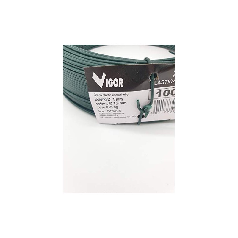 FILO PLASTICATO Green P/Ligature Iron Mt.100