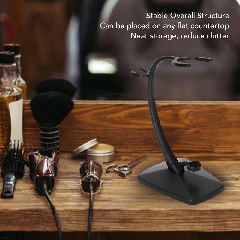 Shaving Brush Holder with Stable Base Metal Shaving Knife Stand