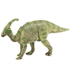 Gemini & Genius Jurassic Dinosaur Toys Parasaurolophus Action Figure- 7.5 Inches Length Dino Toys and Gift for 3-12 Years Old Kids(Green)