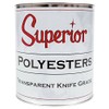 Superior Stone Polyester Transparent Knife-Grade Adhesive (1 Gallon) for Natural