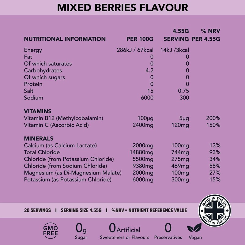 Electrolyte Supplement | Hydration Sachets | Zero Sugar Electrolyte Hydration
