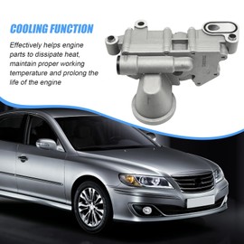 Saihisday 213103C200 Engine Oil Pump, Replacement for Hyundai Azera V6 3.3L 2007-2011, Replacement for Kia Amanti V6 3.8L 2007-2009, Replaces 21310-3C300