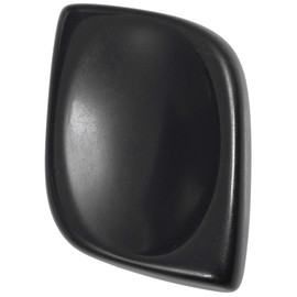 Nupuyai Obsidian Thumb Worry Stone, Healing Crystal Pocket Palm Stone for Reiki Anxiety Stress Relief, Rhombus