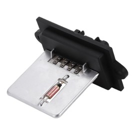 Motoforti HVAC Blower Motor Resistor Heater Blower Resistor for Nissan Cube 2009-2014 for Nissan Juke 2011-2017 Metal ABS No.271503DN0A Silver Tone