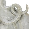 Creative Co-Op 13.75 Inches Stoneware Octopus Bowl with Reactive Glaze,