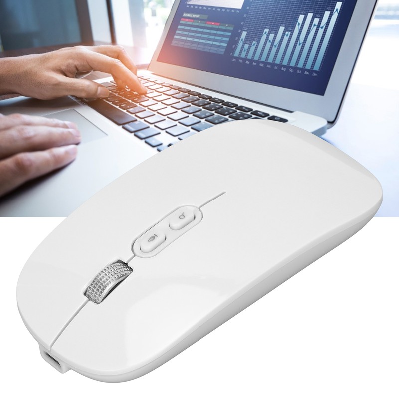 Wireless Mouse 1600DPI AI Optical Mice Voice Input Translation Computer