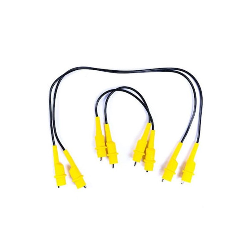 TIS TISJUMPTL Electronic Board Test Leads, R1 + R2 Rubber