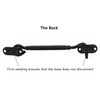 Runningfish 6" Barn Door Lock Sliding Door Lock Barn Gate