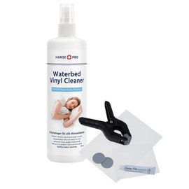 Professional Vinyl Repair Kit for Waterbeds, Water Mattresses, Water Cores - Quick and Easy Repair of Cracks and Holes - Quick Drying + Accessories