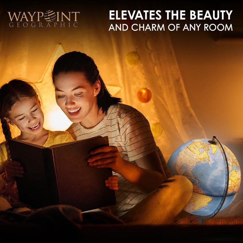 Waypoint Geographic Mariner Illuminated Globe