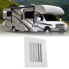 Boat Louvered Vent Rustproof 304 Stainless Steel Marine Ventilation Grille