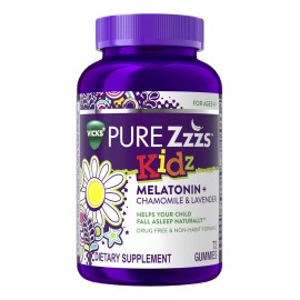 Pure Zzzs Kidz Gomitas Melatonina Niños Sabor Berries