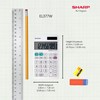 Sharp EL377W Twin Power 10-Digit Display Business Calculator