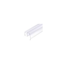 CRL P997WS Clear Bottom Wipe with Drip Rail for Crescent Sliding Shower Door System for 1/2" Glass 40" Length