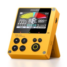 Donner DBM-100 Digital Metronome Tuner for Guitar Bass Piano Drum Saxophone