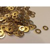 M4 BRASS WASHERS SOLID BRASS (4mm WASHERS 50-PACK)