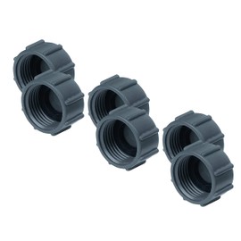 Gilmour 3 Pack (6 Total Caps) Plastic 3/4 Inch Garden Hose Cap - 2 Pack…