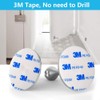 Silver Magnetic Stainless Steel Door Stopper – Wall & Floor