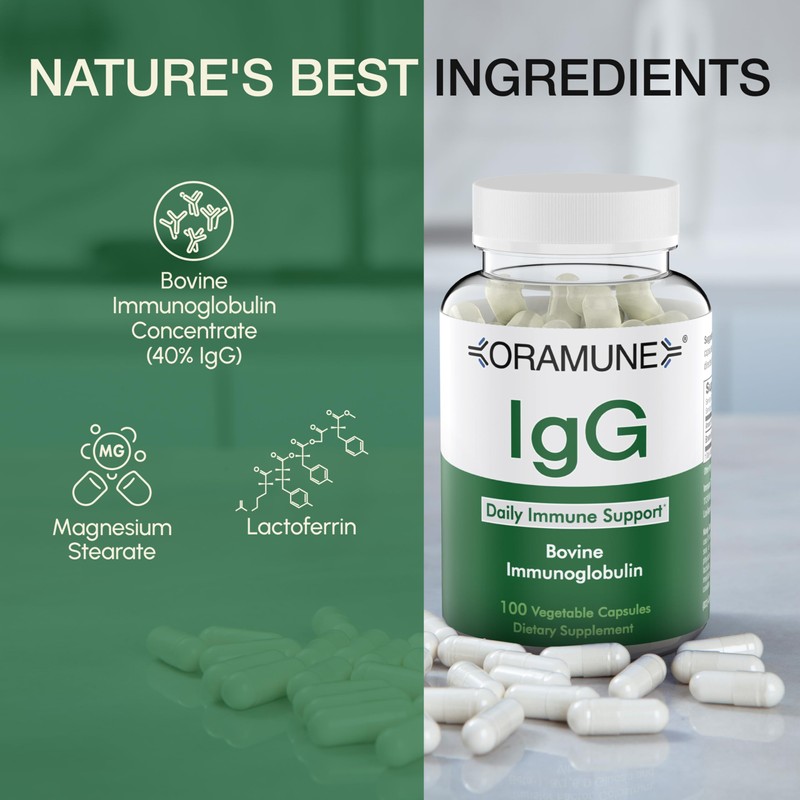 Oramune Support Supplement with Transfer Factor and Pure Colostrum IgG