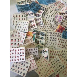 Tatto Uñas 100 Piezas Diferentes Modelos