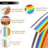 Youmile 20 Pin Rainbow Coloured Ribbon Cable 3 m /