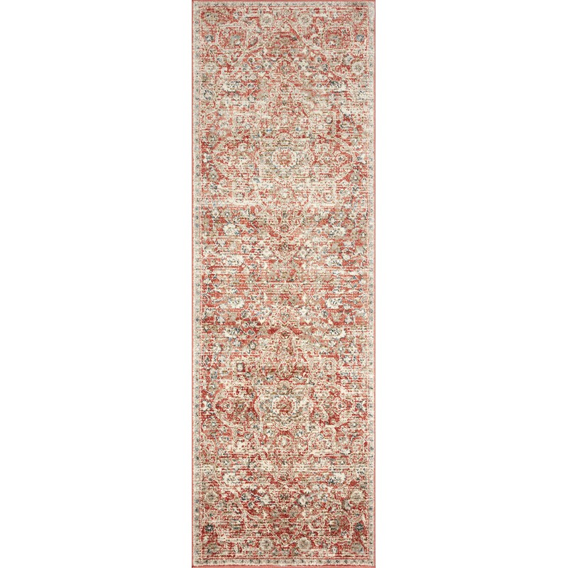 Loloi II Saban Rust/Beige 7'-10" x 10' Area Rug