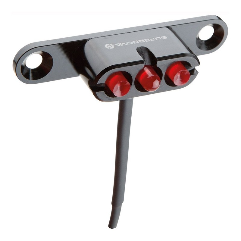 Supernova E3 Tail Light 2-FR Bike Light black 2018