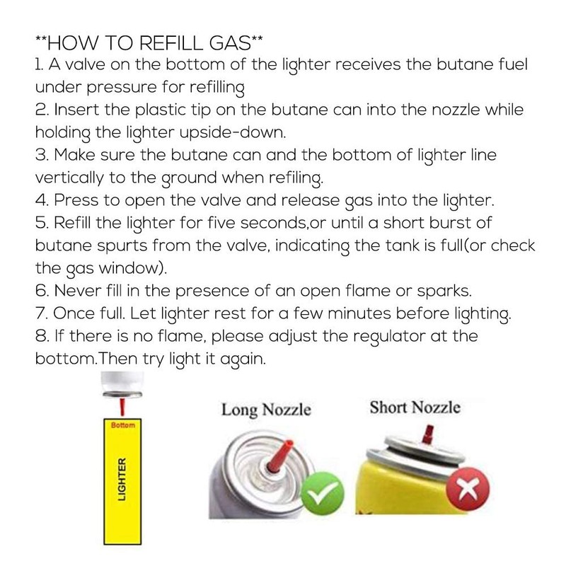Navpeak Candle Lighter with Fuel Visible Windproof Straight Flame Blow