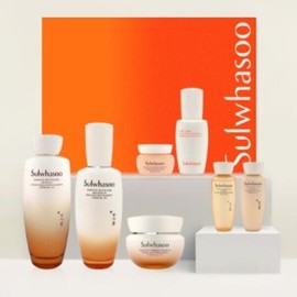 Sulwhasoo Elasticity 3-piece Set Special Contains 2 types of Jaum + Elasticity Cream Basic Skin Lotion Women's Mother's Gift (AD) / 설화수 탄력 3종 세트 기획 자음 2종+탄력크림 구성 기초 스킨로션 여성 어머니 선물 (AD)