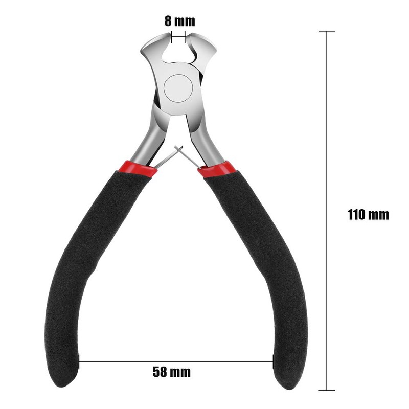 End Cutting Pliers for Jewelry Making, Nail Puller Tool for