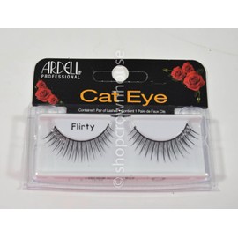 Ardell 2 Ardell Cat Eye False Eyelashes #FLIRTY Silver Jewel Rhinestone