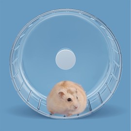 BUCATSTATE Hamster Spinning Wheel 15 Jelly Wheel, Quiet, Stable, Easy to Run, Clear Color, Double Bearing, Stress Relief, Golden Hamster, Dwarf Hamster, Kinkuma Compatible with Small Animals, 5.9