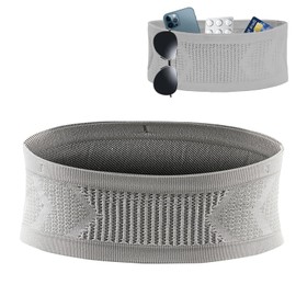 Flip Belt, Running Belt, Running, Running Belt, Pouch, Non-Shaking, Smartphone Pouch, Running, Waist Pouch, Large Capacity, Elastic Material, Can Store Plastic Bottles, Close to Type, Ultra