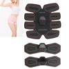 Abdominal Muscle Trainer 10 Modes PU Leather USB Rechargeable Micro