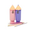 Parent Pencil Case Pen Shape, Pen shape lilac, Pen shape