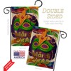 Mardi Gras Mask Garden House Flags Kit Springtime Carnival Festival